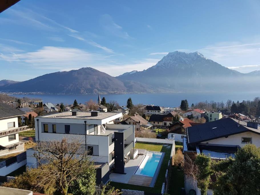 Dachwohnung Mit Seeblick Altmünster Eksteriør billede